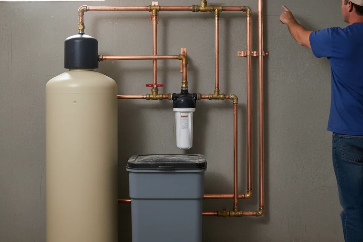 Whole-house water treatment system installed in Stonyford